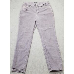 Toad&Co Corduroy Pants Women's 12 Multi 5 Pockets Design Mid Rise Straight Leg